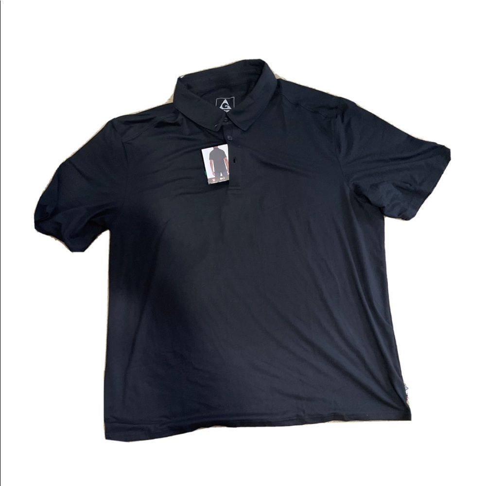 Gerry Men’s UPF 40 Comfort stretch brushed knit polo
